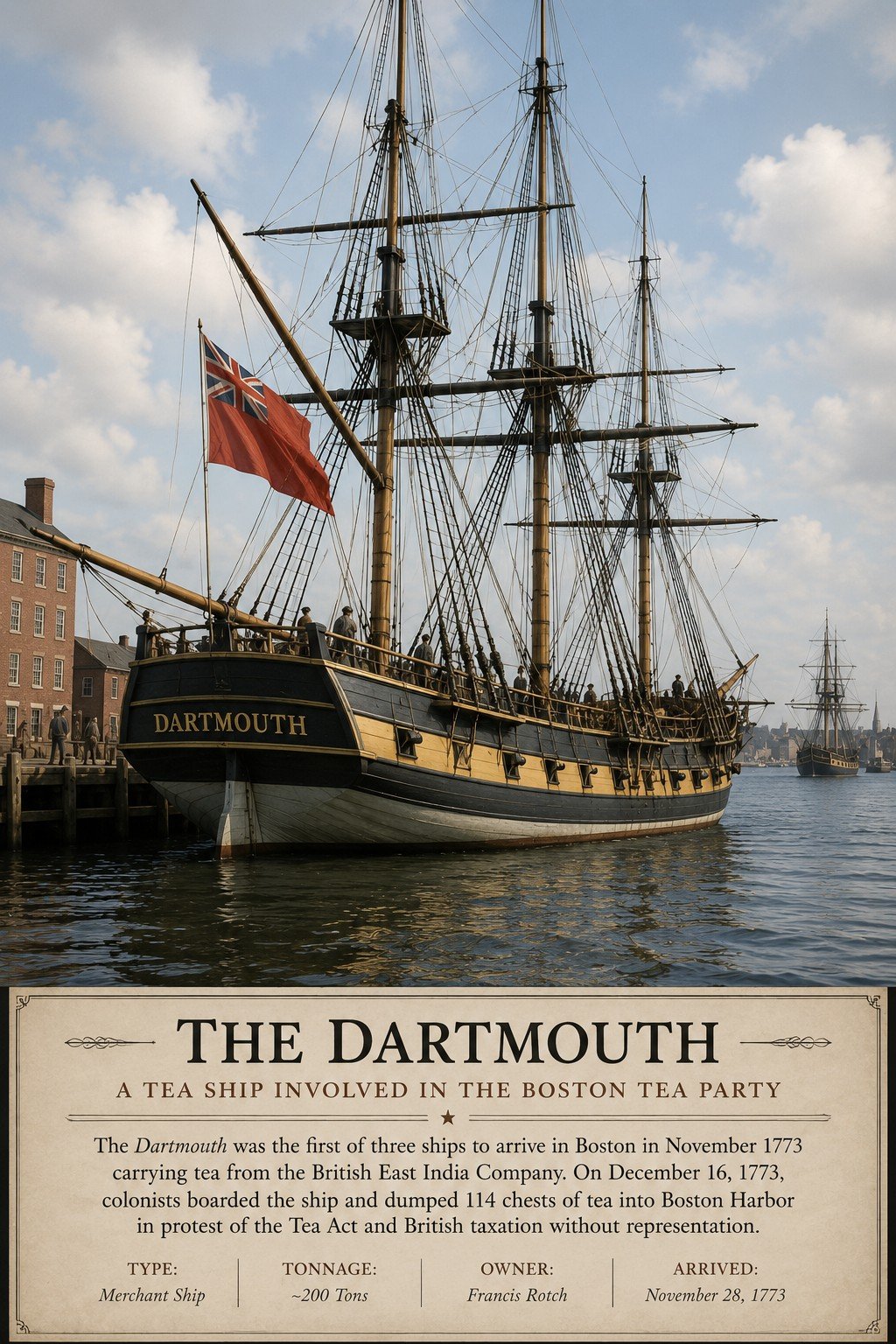 Boston Tea Party - The Dartmouth