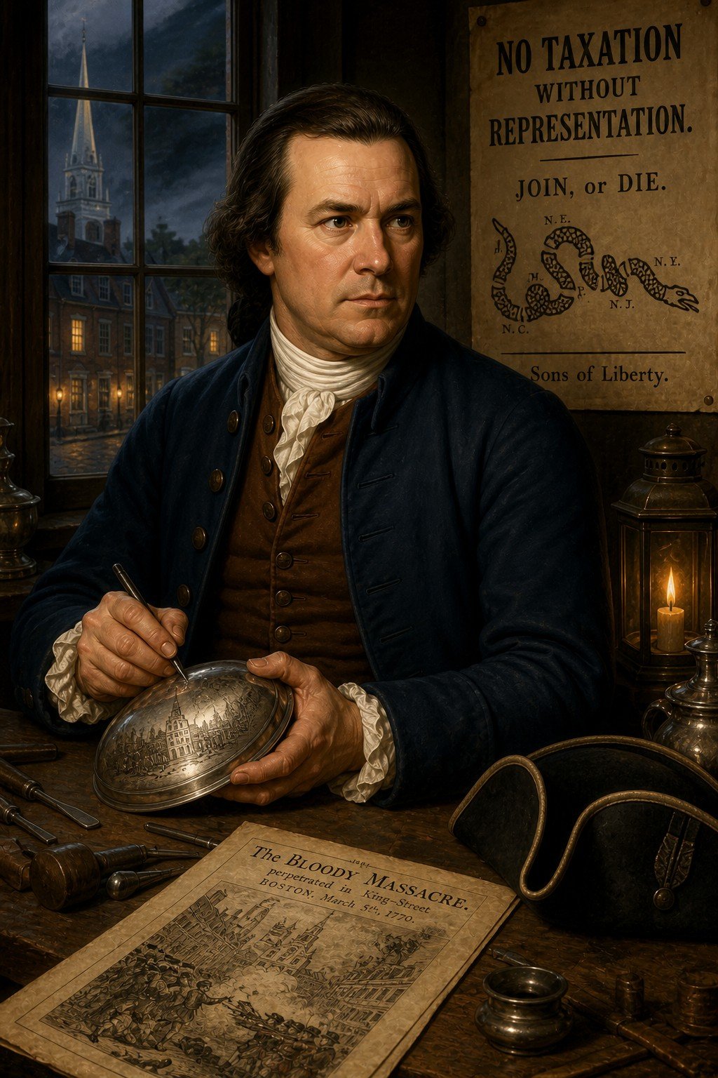 Boston Tea Party - Paul Revere