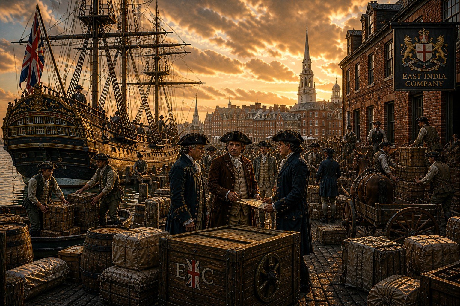 Boston Tea Party - East India Company